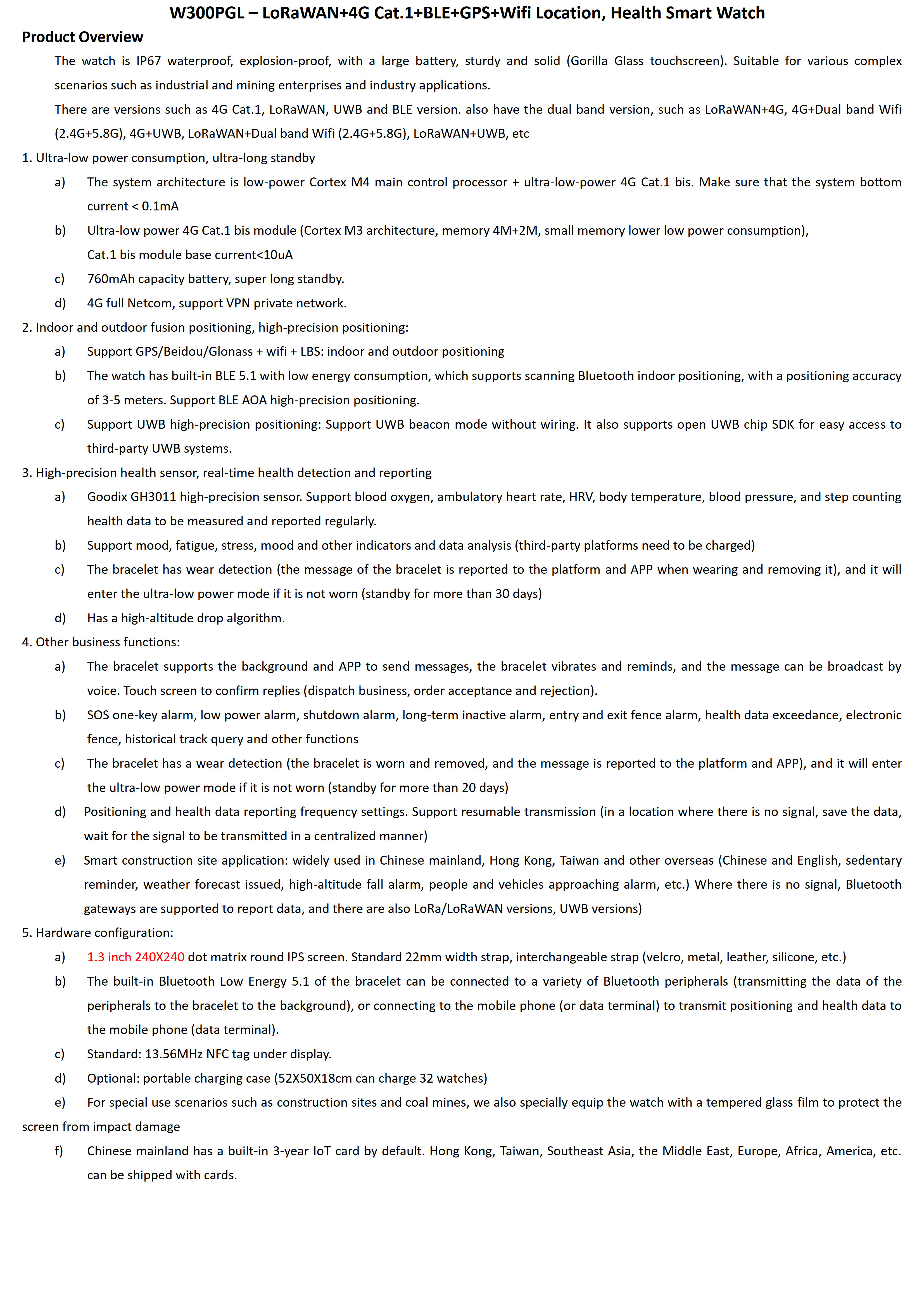 W300PGL - LoRaWAN+4G Cat.1+BLE+GPS+Wifi Location, Health Smart Watch_1.jpg