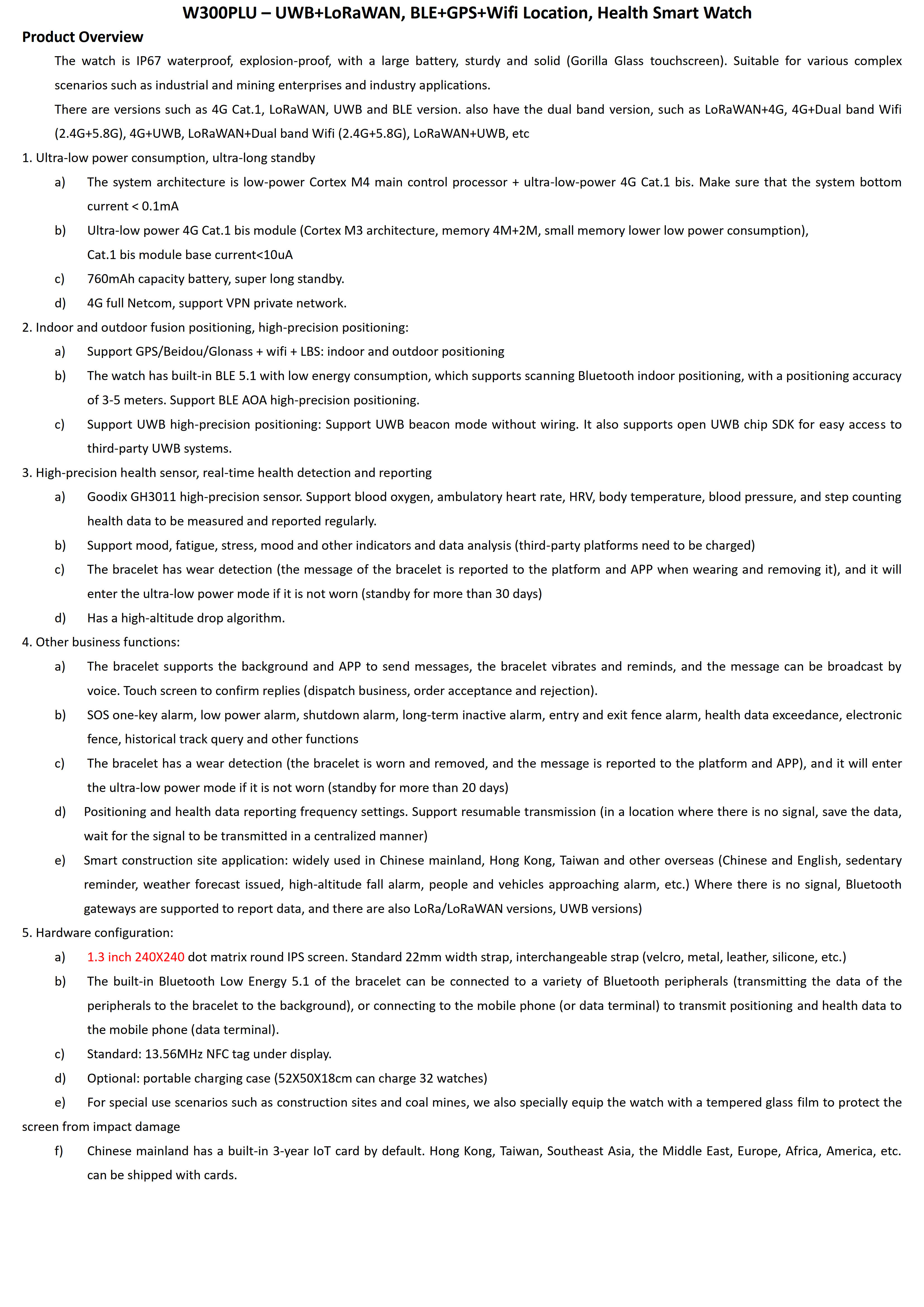 W300PLU- UWB+LoRaWAN,BLE+GPS+Wifi Location, Health Smart Watch_1.jpg